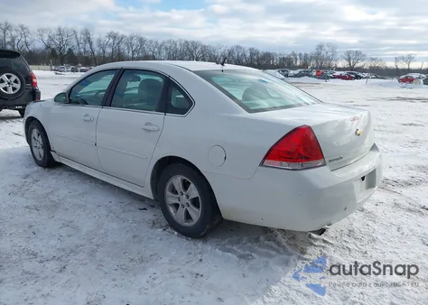 2012 Chevrolet Impala Ls из США, поврежденный, VIN 2G1WF5E36C1151936